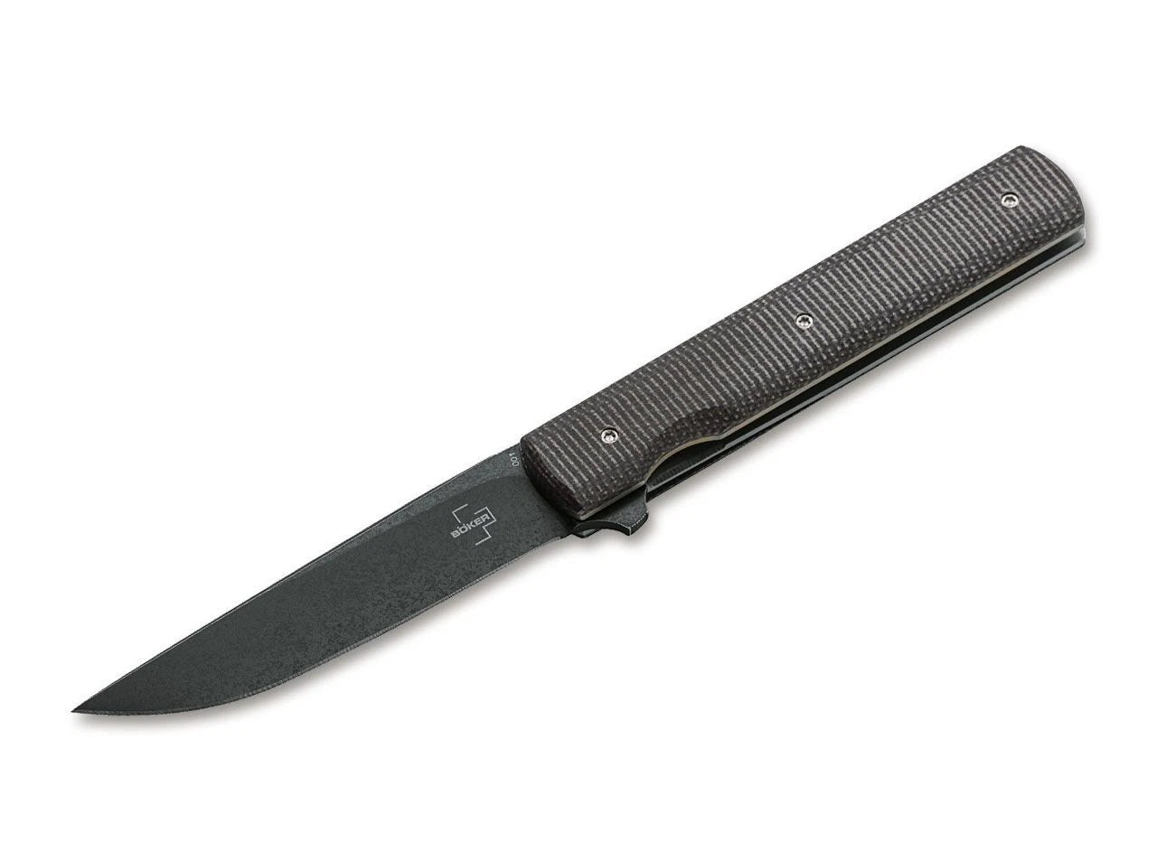 Boker Plus Urban Trapper Linear Micarta Pocket Knife 3.27" Blade VG-10 - 01BO705