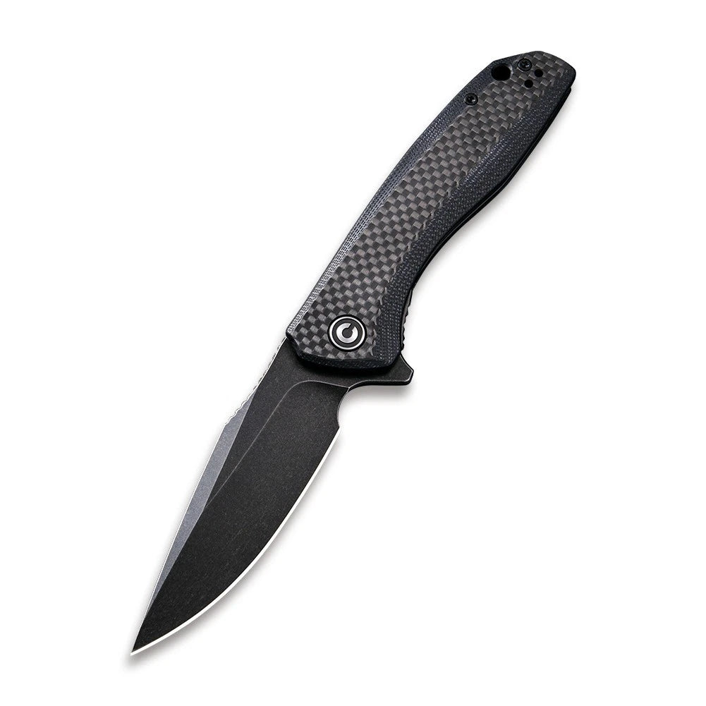 Civivi Knives Baklash Liner Lock C801I 9Cr18MoV Stainless Carbon Fiber Black G10