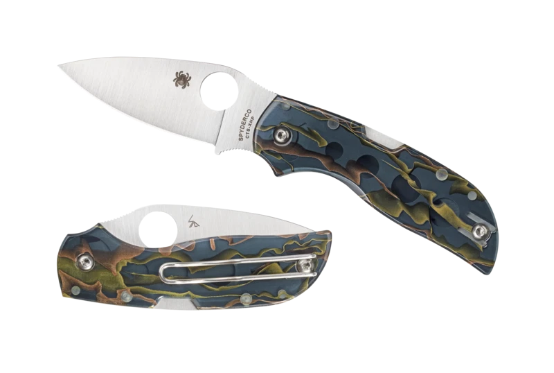 Spyderco Knives Chaparral Lockback Raffir Noble Composite XHP Stainless C152RNP