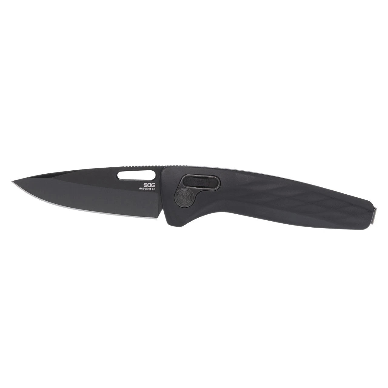 SOG Knives One-Zero XR 12-73-03-57 Black S35VN Aluminum Pocket Knife
