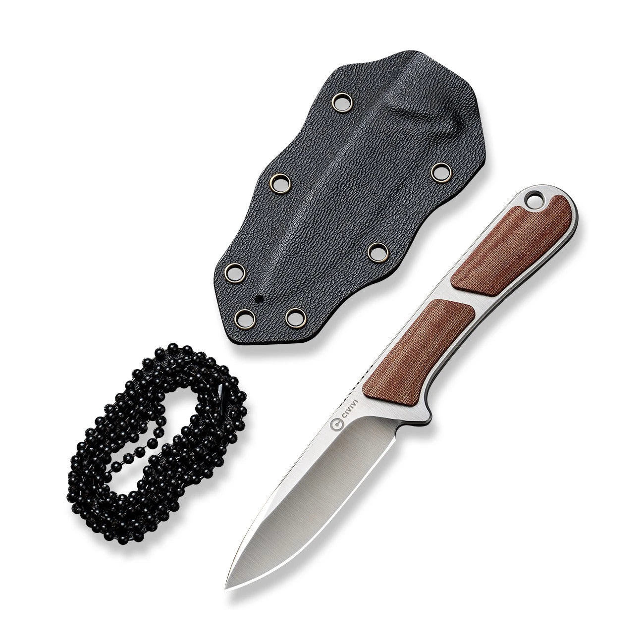 Civivi Knives Mini Elementum C23010-2 Micarta Nitro-V Steel Fixed Blade Knife