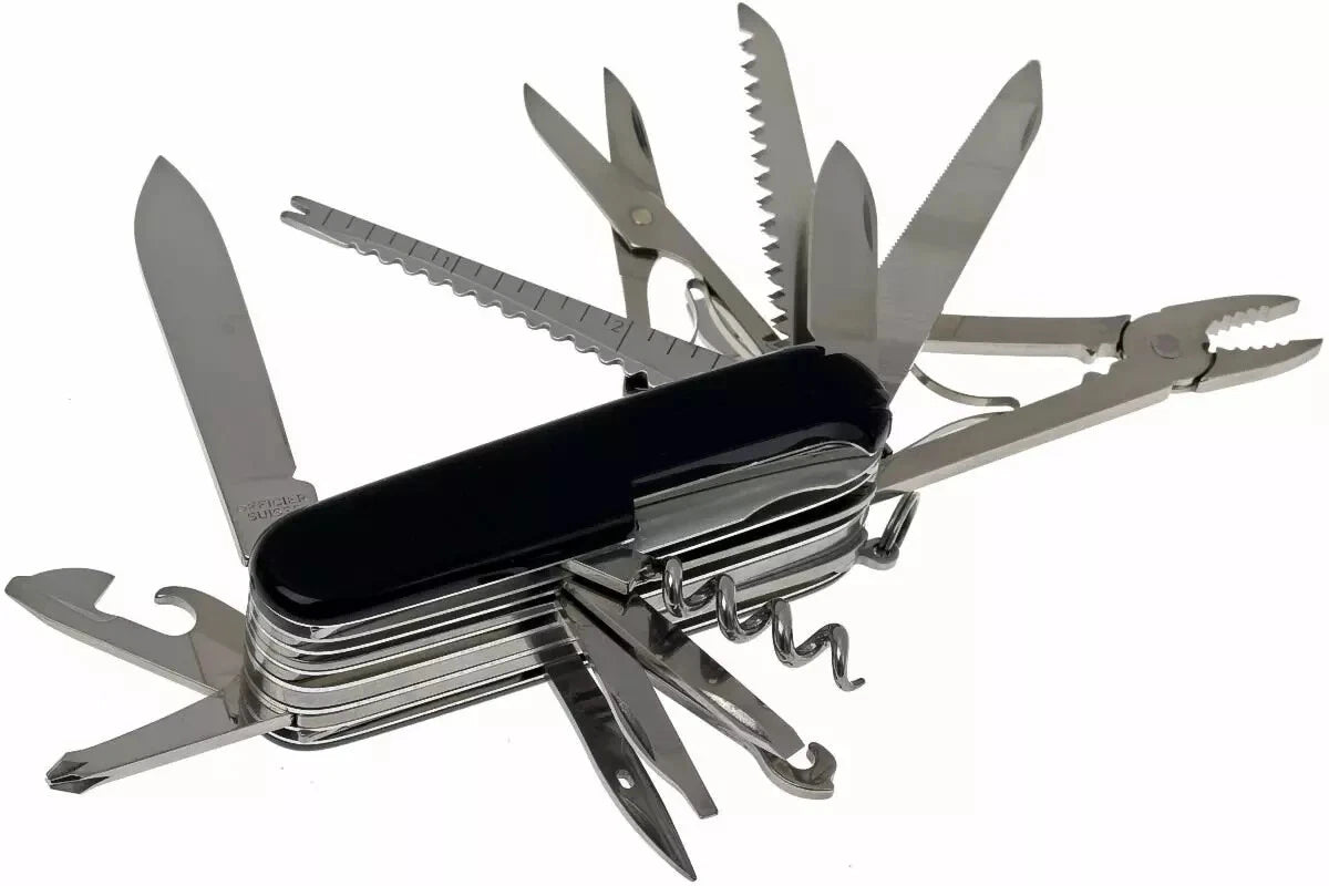 Victorinox Swiss Army Multi-Tool, SwissChamp Pocket Knife 1.6795.3