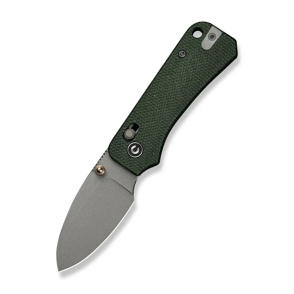 Civivi Knives Baby Banter 2 Crossbar Lock C23074-3 Green Micarta Nitro-V Knife