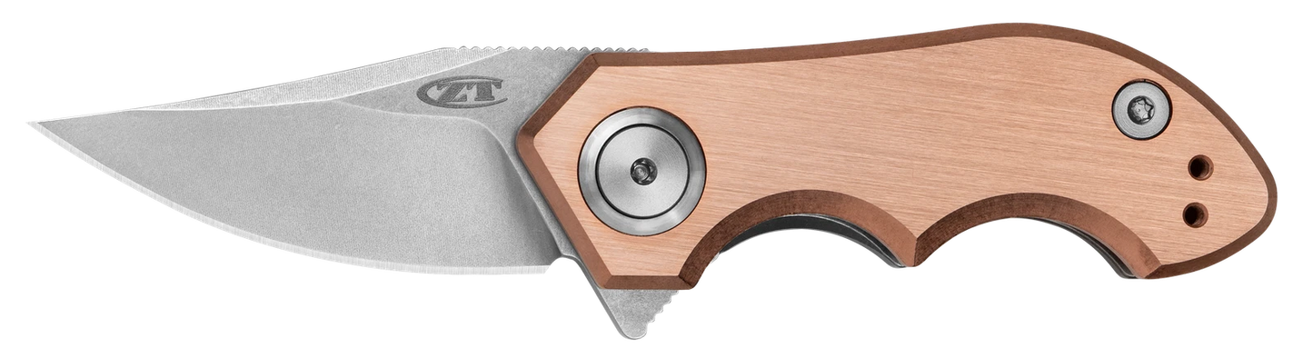 Zero Tolerance Knives SFO Frame Lock ZT 0022CU CPM-20CV Stainless Solid Copper