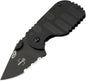 Boker Plus Subcom 2.0 Black Pocket Knife 2.28" D2 Blade Zytel Handle - 01BO525