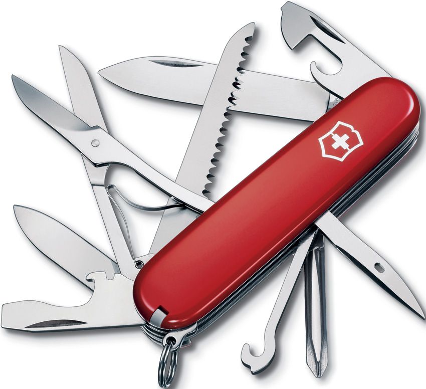 Victorinox Fieldmaster Pocket Knife RUBY RED Multi-ToolT