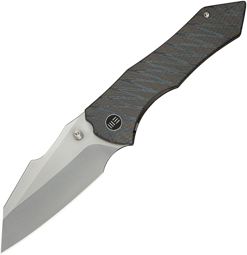 WE Knife High-Fin XL Framelock Flame