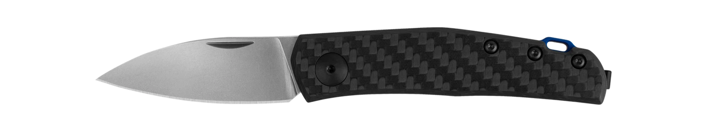 Zero Tolerance Knives 0235 Anso Slip-joint Black Carbon Fiber 20CV Stainless
