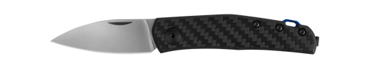Zero Tolerance Knives 0235 Anso Slip-joint Black Carbon Fiber 20CV Stainless