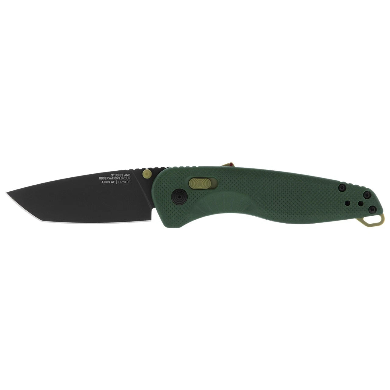 SOG Knives Aegis AT Forest Green GRN CRYO D2 Stainless Steel 11-41-13-41