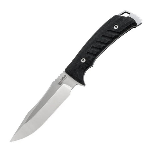 SOG Pillar Full Tang 5 In S35VN Steel Blade Micarta Handle Fixed Blade Knife