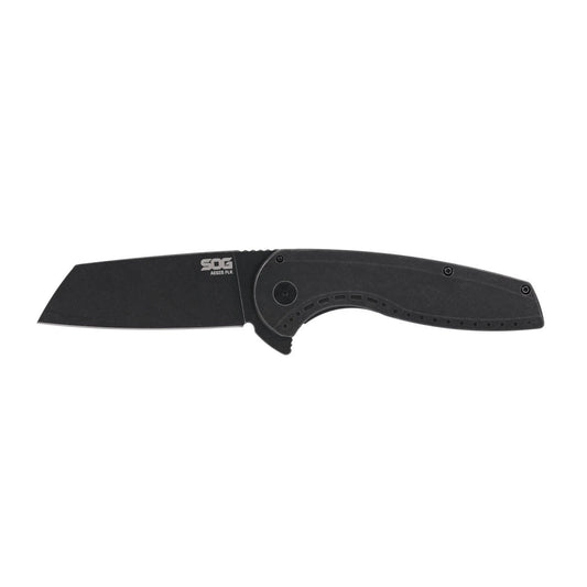 SOG Knives Aegis FLK 2.0 Frame Lock 14-41-04-43 Blackwash Stainless Steel Knife