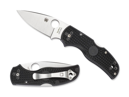 Spyderco Knives Native 5 Lockback Black FRN S30V C41PBK5 Stainless Pocket Knife