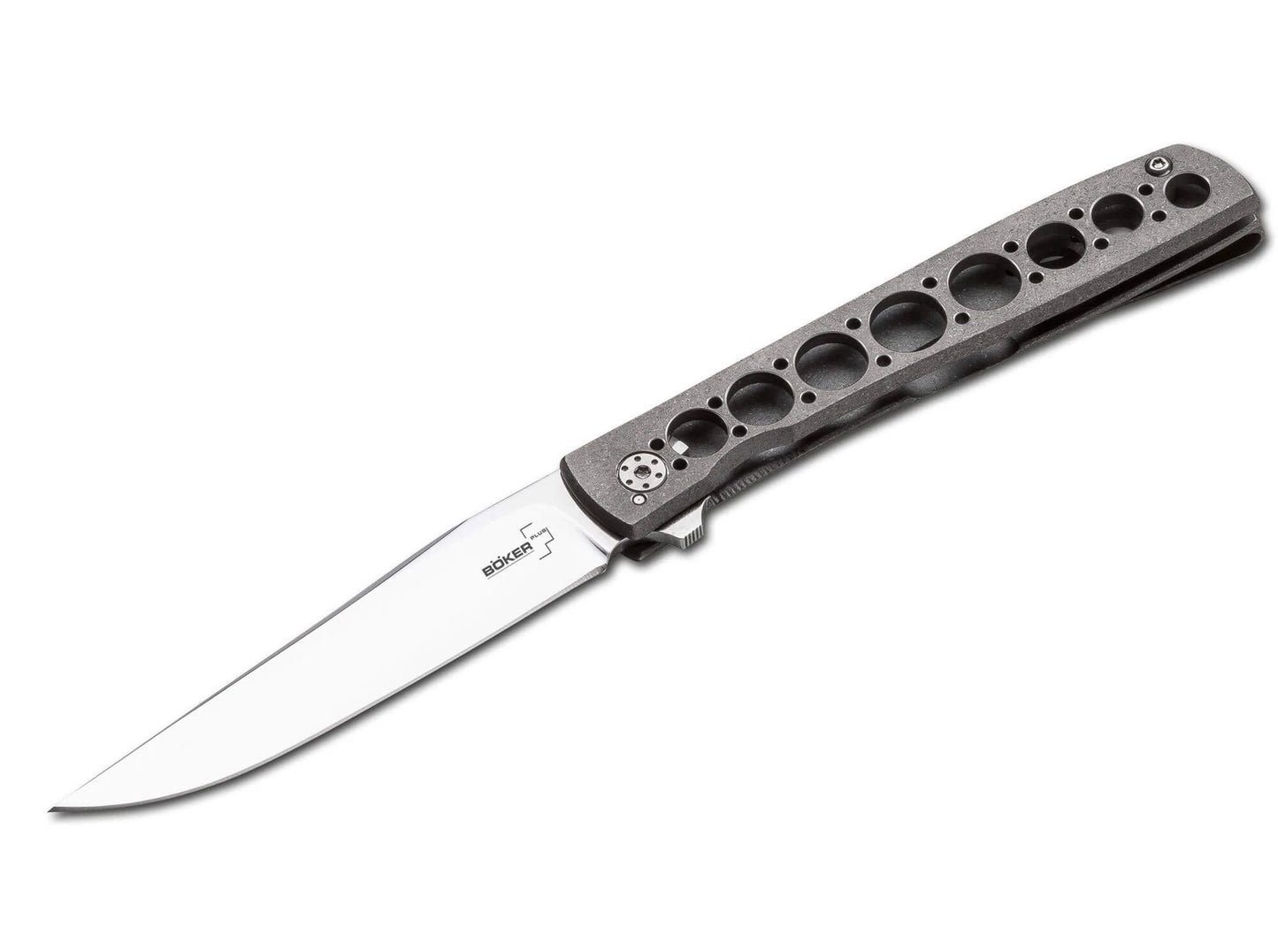 Boker Plus Urban Trapper Pocket Knife 3.43" Blade VG-10 Titanium EDC - 01BO730