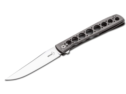Boker Plus Urban Trapper Pocket Knife 3.43" Blade VG-10 Titanium EDC - 01BO730