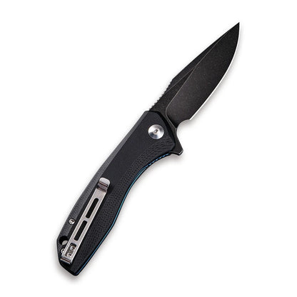 Civivi Knives Baklash Liner Lock C801H Black 9Cr18MoV Stainless Steel Black G10