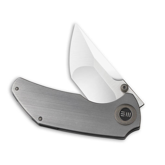 WE Knife Thug 2103A Frame Lock CPM 20CV Stainless Gray Titanium Pocket Knives