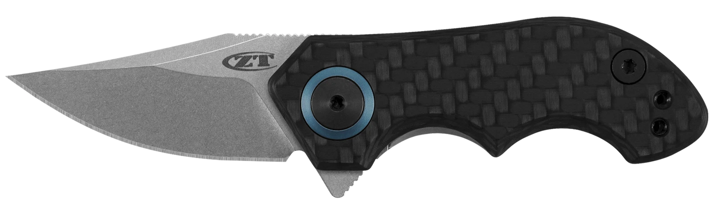 Zero Tolerance Knives Frame Lock Carbon Fiber Titanium 20CV Stainless ZT 0022