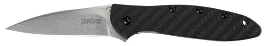Kershaw Knife Leek Liner Lock Carbon Fiber CPM-154 Steel 1660CF Pocket Knives