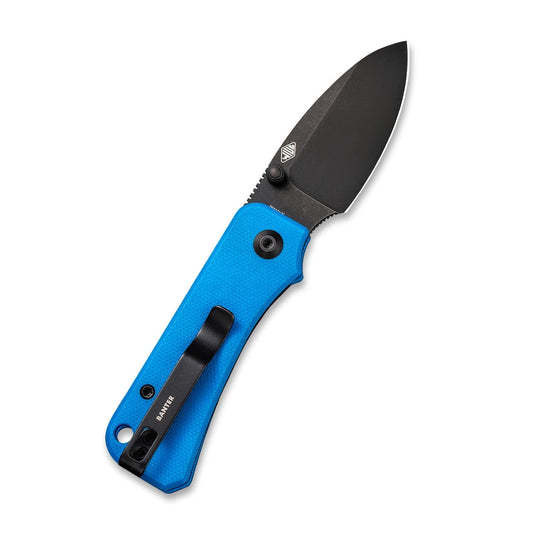 Civivi Knives Baby Banter Liner Lock C19068S-3 Blackened Nitro-V Steel Blue G10