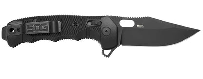 SOG Knives Seal XR Folding Black GRN S35VN Stainless 12-21-02-57 Pocket Knife