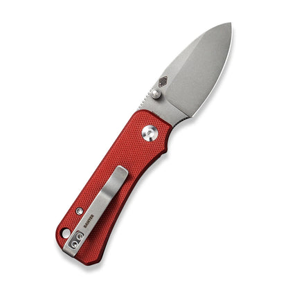 Civivi Knives Baby Banter Liner Lock C19068S-6 Nitro-V Stainless Burgundy G10