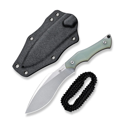 Civivi Knives Vaquita 2 Fixed Blade Knife C047C-2 Natural G10 Nitro-V Stainless