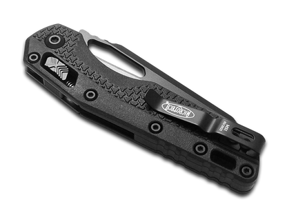 Microtech Knives MSI S/E Crossbar Lock 210T-1TPM Black-out M390MK Knife