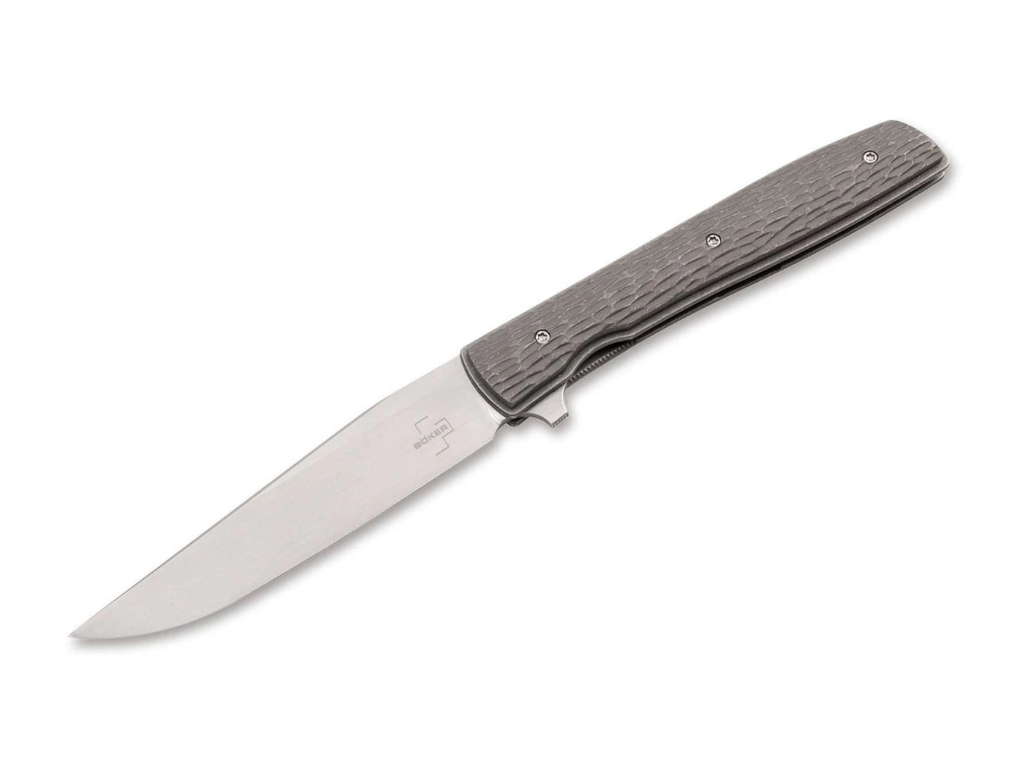 Boker Plus Urban Trapper Jigged Titanium Pocket Knife 3.50" VG-10 EDC - 01BO476