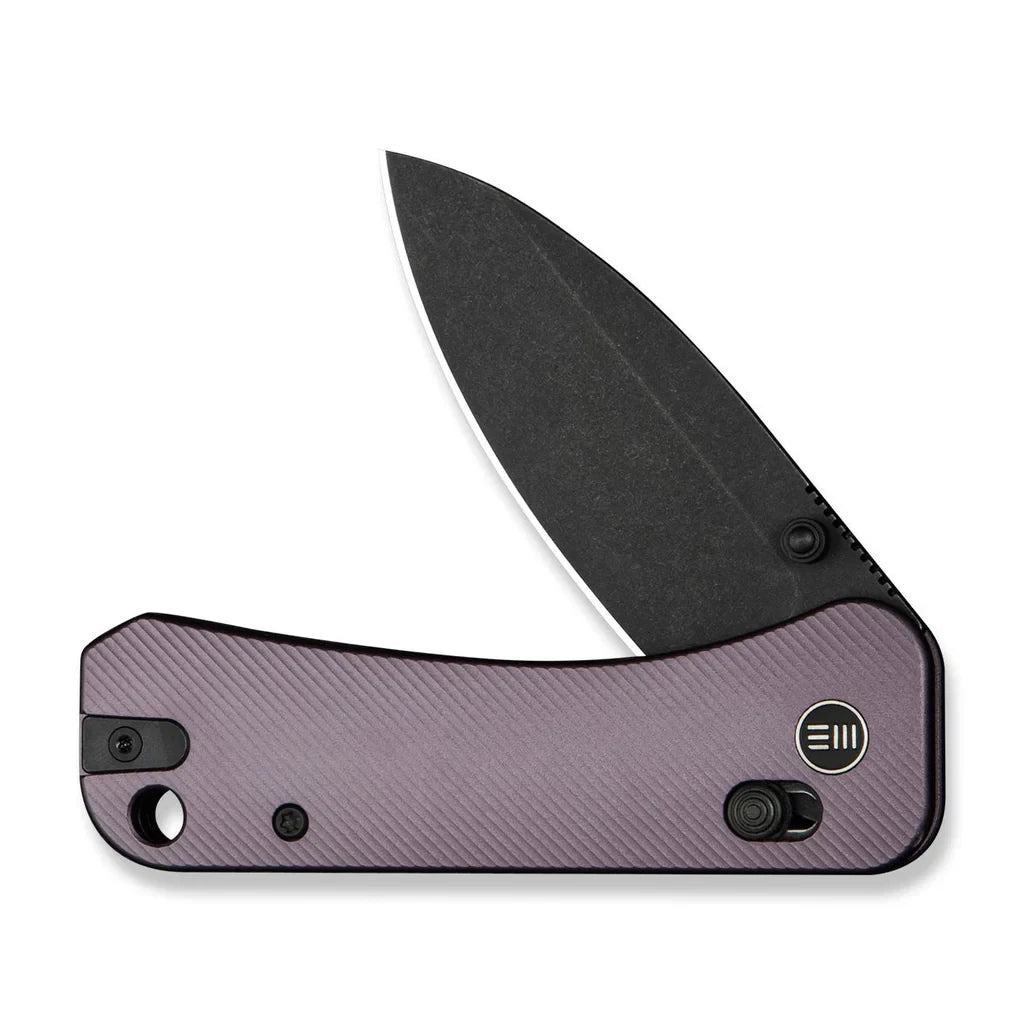 WE Knife Banter 2 23075-2 Purple Aluminum CPM S35VN Steel Knife