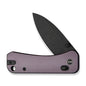 WE Knife Banter 2 23075-2 Purple Aluminum CPM S35VN Steel Knife
