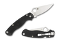 Spyderco Knives Para Millitary 2 Compression Left-hand Black G10 S45VN C81GPLE2