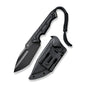 Civivi Knives Maxwell Fixed Blade Knife C21040-1 Black D2 Black G10