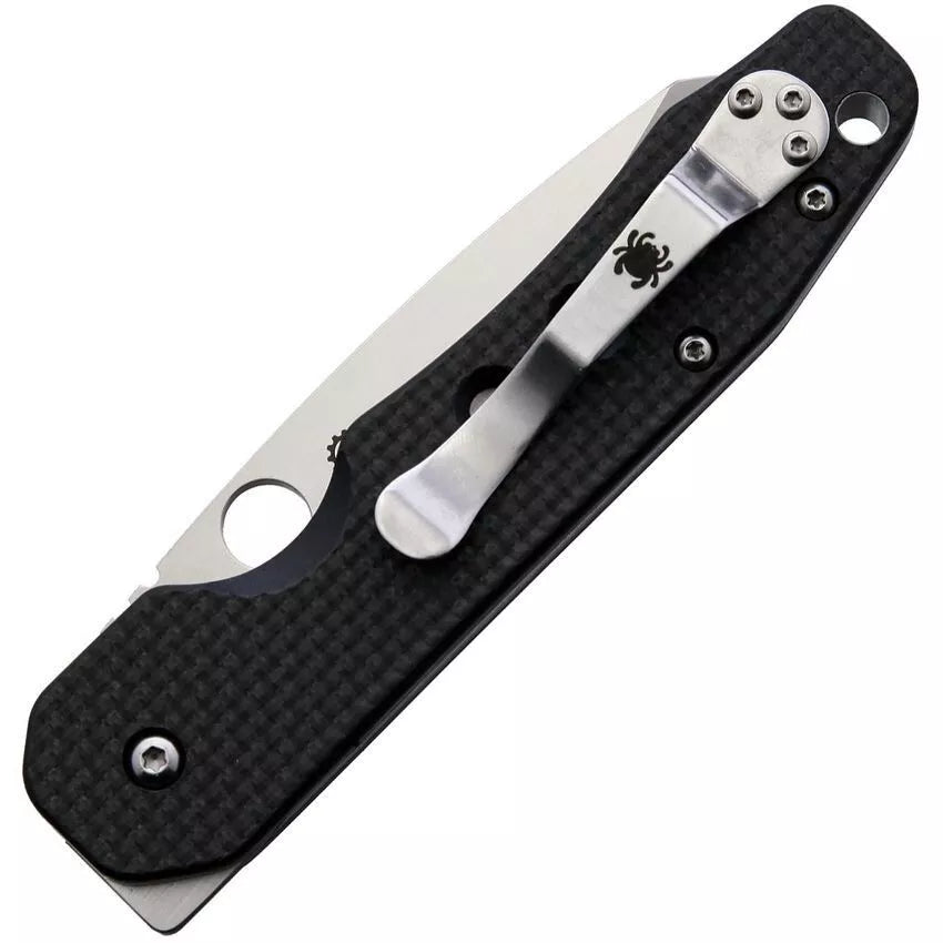 Spyderco Smock Folding Knife: Compression Lock, 3.5" CPM S30V Blade, G10 Handle