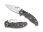 Spyderco Manix 2 Folding Knife C101PGY2 Plain Edge Maxamet Steel Blade Gray FRCP