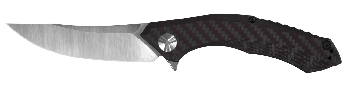 Zero Tolerance Knives Red Carbon Fiber Titanium 20CV Stainless ZT 0462 Knife