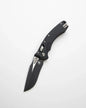 Microtech Knife Amphibian Ram-Lok S/E Fluted G-10 Black Standard 137RL-1FLGTBK