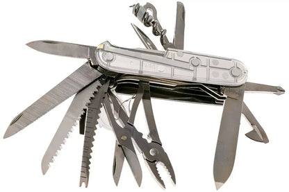 Victorinox Offiziersmesser Swiss Army Knife - SwissChamp - Silvertech 1.6794.T7