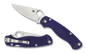 Spyderco Knives Para Millitary 2 Dark Blue G-10 S110V Stainless C81GPDBL2 Knife