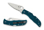 Spyderco Knives Endela Lightweight Blue FRN K390 Microclean Steel C243FSK390