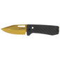 SOG Knives Ultra XR Black Carbon Fiber and Gold S35VN Stainless 12-63-02-57