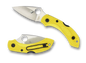 Spyderco Knives Dragonfly 2 Salt Lockback Marine Yellow FRN H2 Stainless C28PYL2