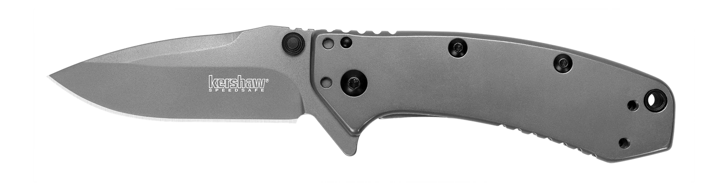 Kershaw Knives Cryo Frame Lock Matte Grey TiCN Coated Steel 1555TI