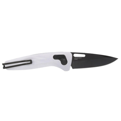 SOG Knives One-Zero XR 12-73-05-57 White Aluminum S35VN Stainless Pocket Knife