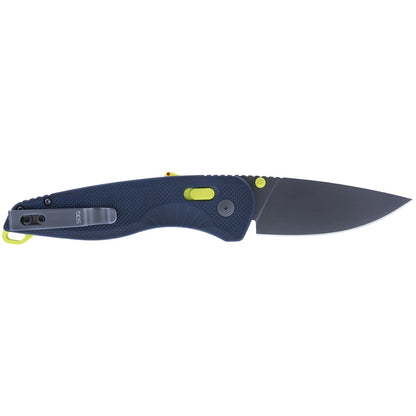 SOG Knives Aegis AT Indigo Acid Cryo D2 Carbon Steel 11-41-03-57 Pocket Knife