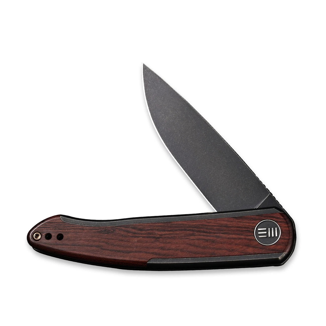 WE Knife Smooth Sentinel Frame Lock 20043-3 Knife CPM 20CV Cuibourtia Wood