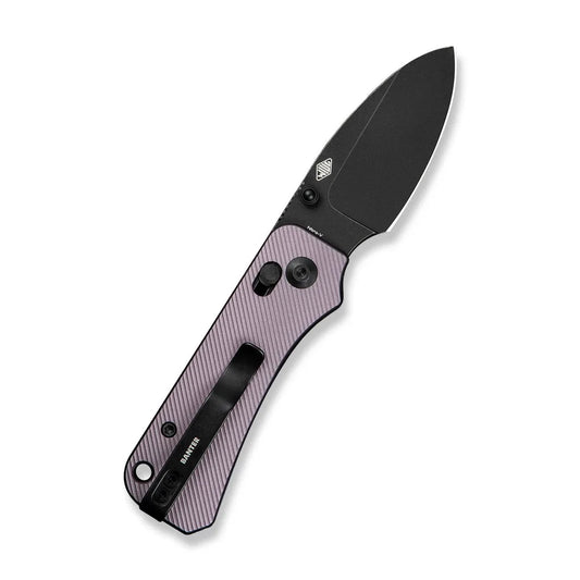 Civivi Knives Baby Banter 2 Crossbar Lock C23074-2 Purple Aluminum NitroV Knife