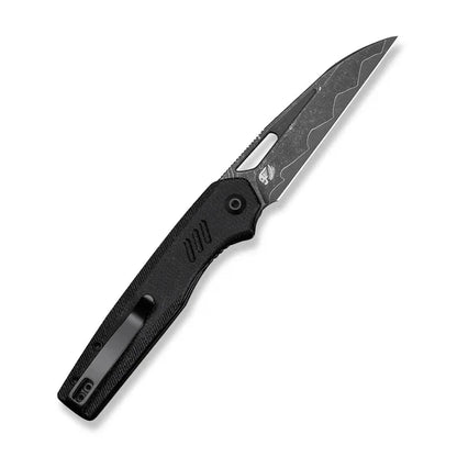 Civivi Knives Guile Liner Lock C24062B-DS1 Black Micarta Damascus Steel Knife