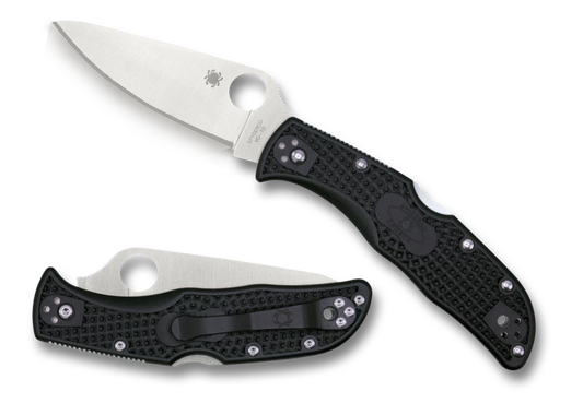 Spyderco Knives Endela Lockback Black FRN VG-10 Stainless C243PBK Pocket Knife
