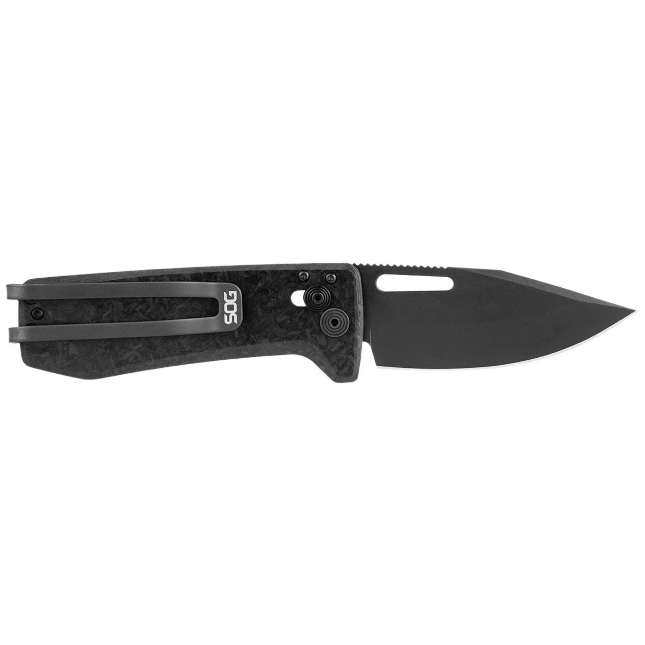SOG Knives Ultra XR 12-63-05-57 Black XHP Steel Carbon Fiber Pocket Knife